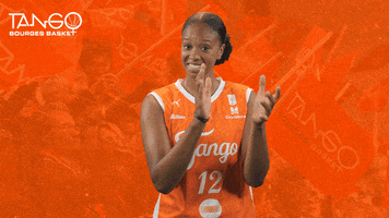 Basketball Clapping GIF by Tango Bourges Basket