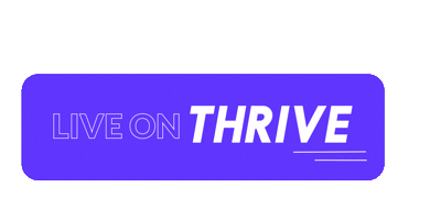 Live On Thrive Sticker by thrivenow