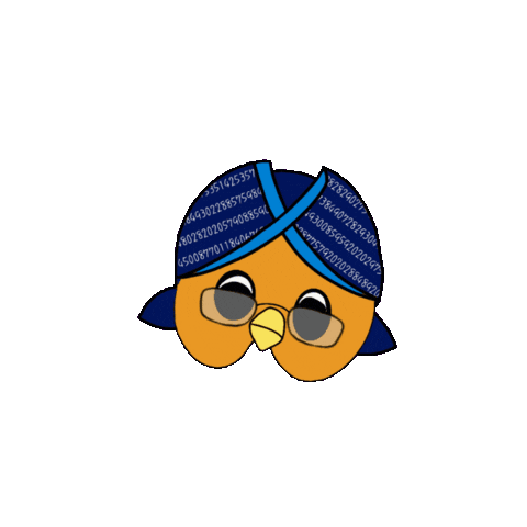 Happy Owl Sticker by pengukuranpsikologiss