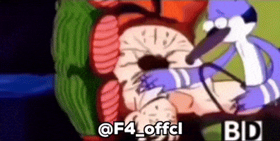 Dragon Ball Z Mordecai GIF