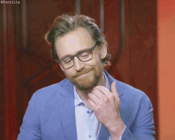 Tom Hiddleston Beard GIF