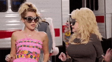 miley cyrus GIF by Dolly Parton