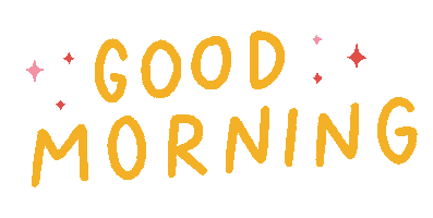 Happy Good Morning Sticker