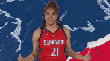 Womens Basketball Sport GIF by Washington Mystics