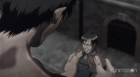 Scared Attack On Titan Gif By Funimation Find Share On Giphy Ish fan community with memes, shitposts, arts, news, discussions for. scared attack on titan gif by