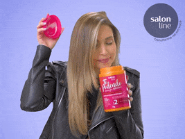 girl smelling GIF by Salon Line