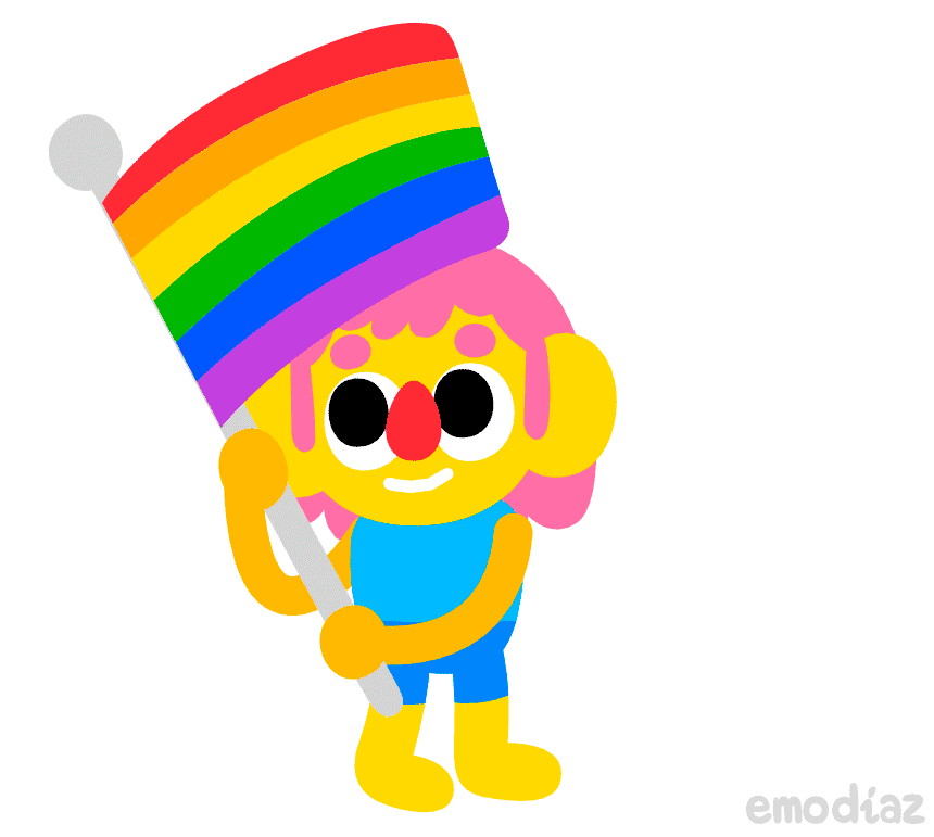 Gay Rainbow By Emo Díaz Find And Share On Giphy