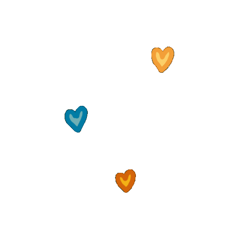 Pag-Ibig Hearts Sticker
