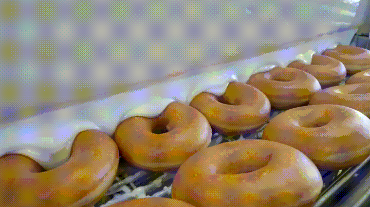glazed krispy kreme GIF