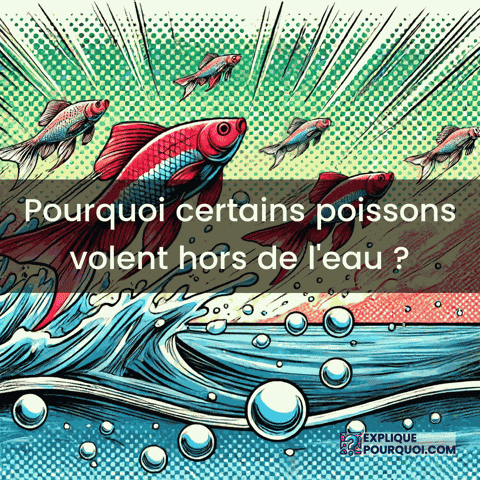 Poissons Volants GIF by ExpliquePourquoi.com