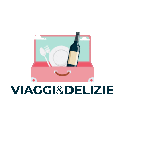 Viaggi e delizie Sticker