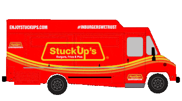 StuckUp's Burgers Sticker