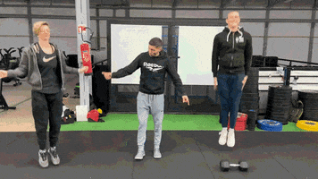 Excited Jump GIF by FWA CrossFit
