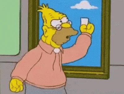 Grampa Simpson Meme GIF