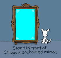 You Are Beautiful Love GIF by Chippy the Dog