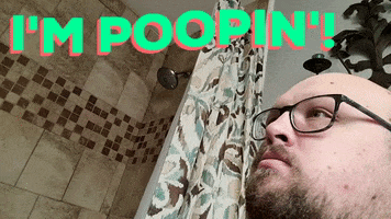 In The Bathroom Poop GIF by Back Row Radio