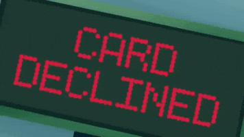 Card Declined GIF by Christmas Music