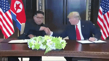 signing donald trump GIF by euronews