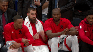 Toronto Raptors Lol GIF by NBA