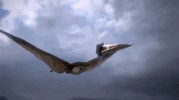 bbc steve backshall hatzegopteryx deadly dinosaurs GIF