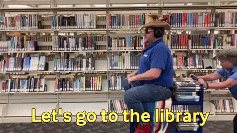 Books Reading GIF by HarrisCountyPL - Find & Share on GIPHY