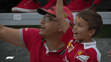 Happy Scuderia Ferrari GIF by Formula 1