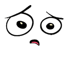 Sad Face Sticker by MEWR Singapore