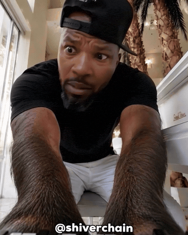 Unsettling Chris Brown GIF