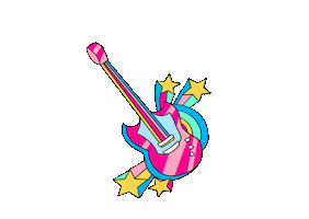 Guitar Cantar Sticker by sintonia pop