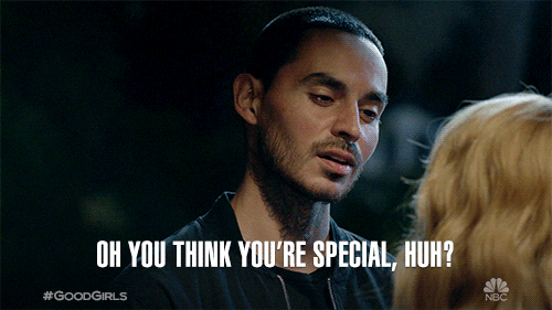 Season 2 You Think You'Re Special GIF by Good Girls - Find & Share on GIPHY