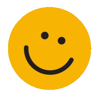 Happy Smiley Face Sticker by Stefanie Shank
