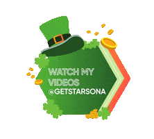 Celebrate St Patricks Day Sticker by getstarsona