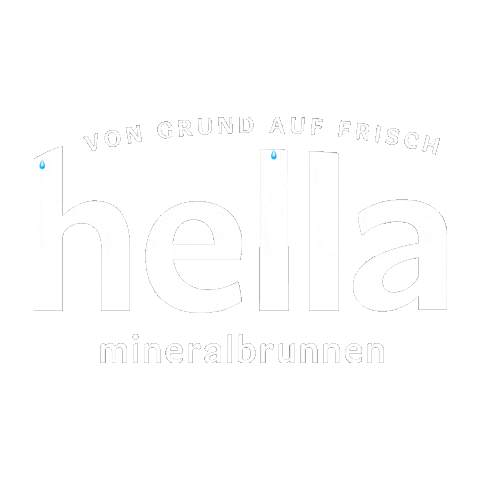 Logo Water Sticker by hella mineralbrunnen