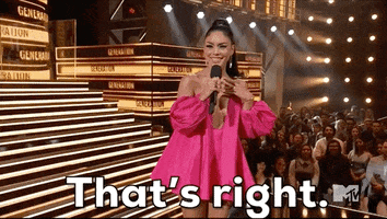 Vanessa Hudgens Thats Right GIF by MTV Movie & TV Awards