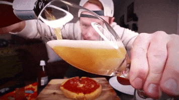Beer Pour GIF by Number Six With Cheese