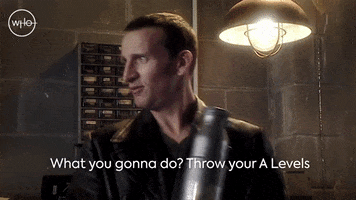 Christopher Eccleston Nerd GIF by Doctor Who