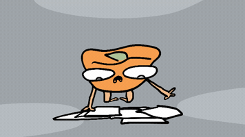 Paper Searching GIF