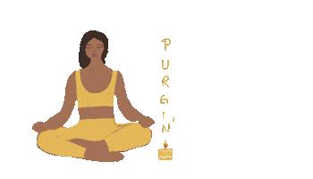 Women Yoga Sticker