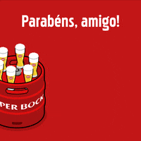Celebrar Happy Birthday GIF by Super Bock