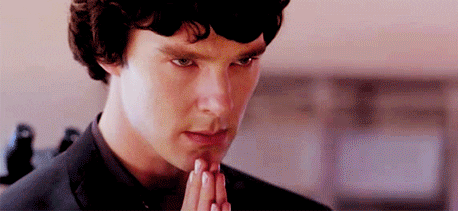 Sherlock Holmes interprété par Benedict Cumberbatch dans Sherlock Holmes