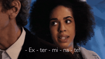 Exterminate Pearl Mackie GIF by Doctor Who