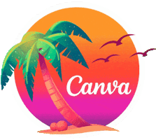Summer Travel Sticker by Canva