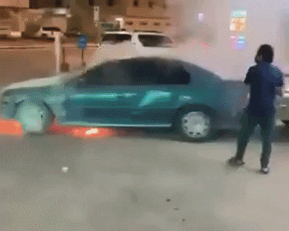 فيديو.. منقذ محطة الوقود من الانفجار جنوب الرياض يروي تفاصيل الحـادثة