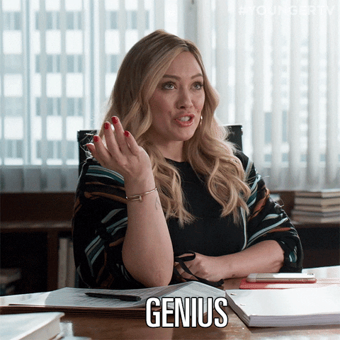 Smart Genius GIF by YoungerTV