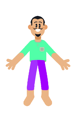 Loop Cartoon Sticker