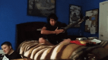 odewilliesfunkybunch music guitar rock and roll funky GIF