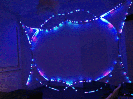 Pixels Glow GIF