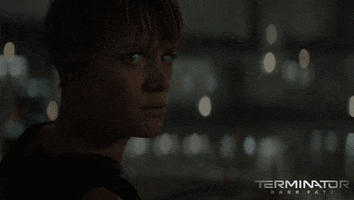 Looking Mackenzie Davis GIF by Terminator: Dark Fate