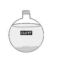 Clo'et design Sticker