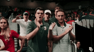 Football Yes GIF by Baylor University